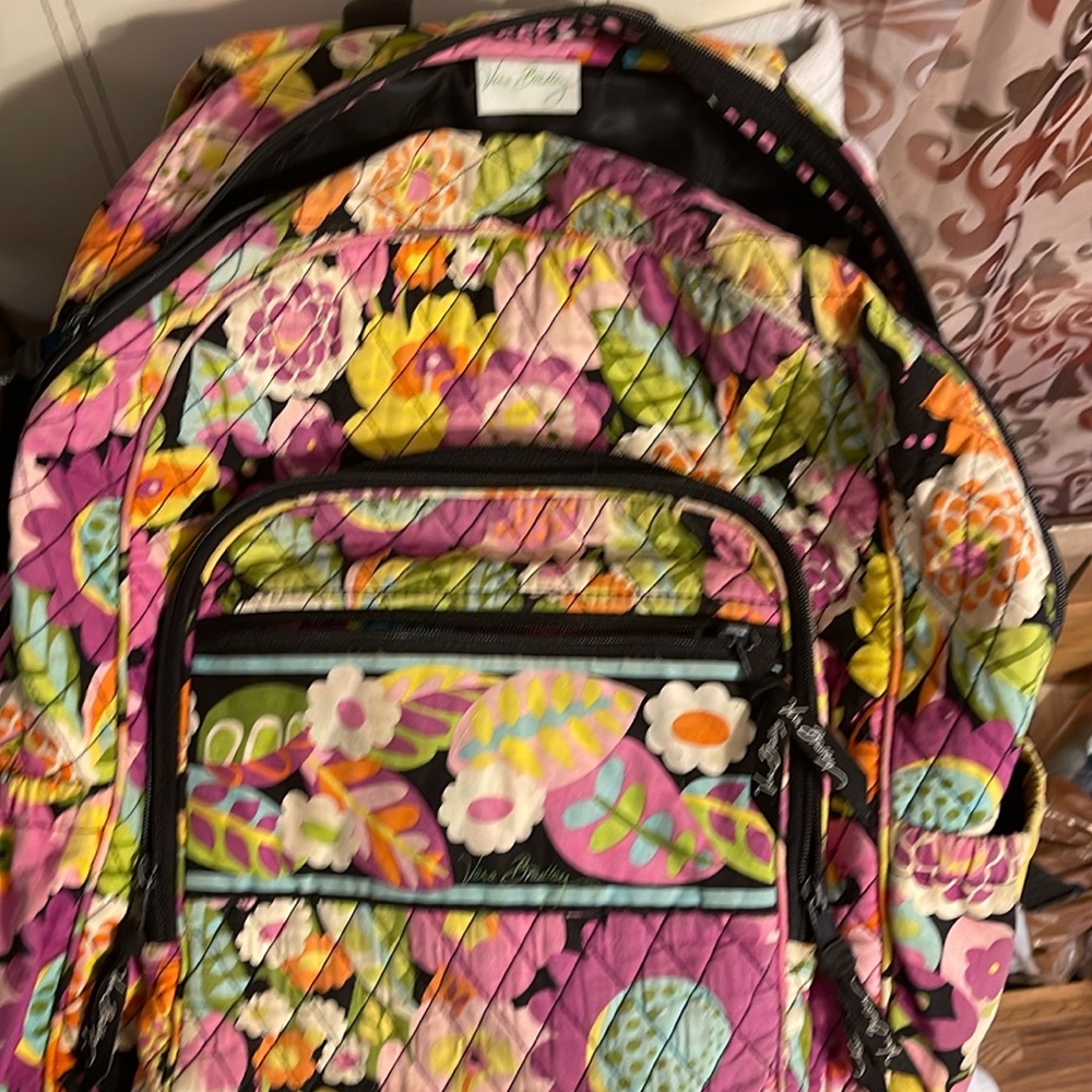 Vera Bradley Backpack Floral Pattern
